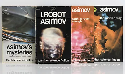 ISAAC ASIMOV I Robot The Martian Way Asimov's Mysteries Earth Is Room Enough • £15