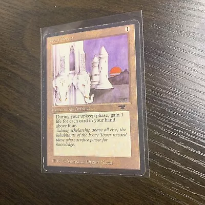 Ivory Tower - Magic The Gathering MtG - Antiquities - HP • $9.99