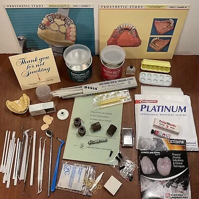 VINTAGE DENTAL INSTRUMENTS AND MEMORABILIA #7 - Over 100 Items • $37