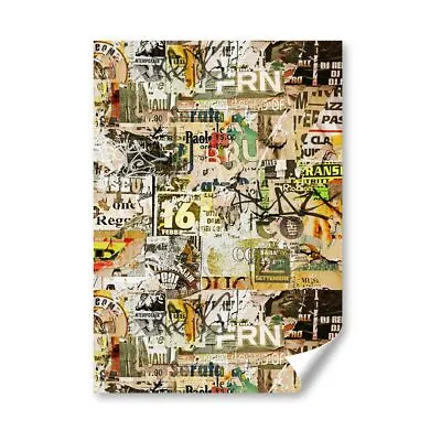 A5 - Grunge Torn Art Posters 80's Urban Print 14.8x21cm 280gsm #12188 • £3.99