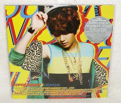 K-POP Super Junior Mr. Simple Taiwan CD Type A (Cover: Kyu Hyun) • $79.88