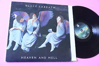 Black Sabbath LP Heaven And Hell Italy Orig 1980 EX • $108.77