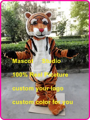 $277.25 • Buy Tiger Cup Mascot Costume Suit Cosplay Party Game Dress Outfit Halloween Hot 