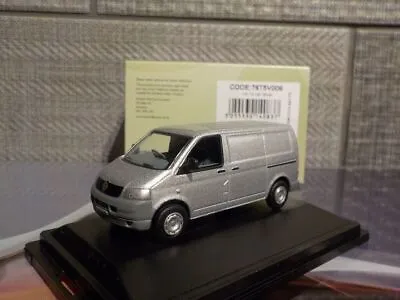 Vw T5 Van - Silver Oxford Diecast 1/76 New - Model Car - 76t5v006 • £9.65