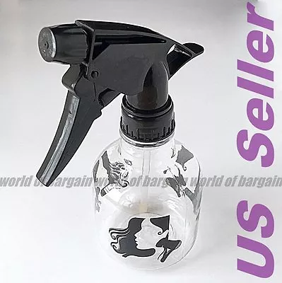 HAIR Dresser SPRAY BOTTLE Water Mist Sprayer Style Haircut Salon Barber B012 • $7.95