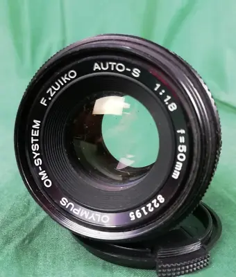 Olympus Lens OM-System F.Zuiko Auto-s 1:18 F=50mm Z233 • £30