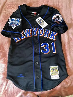 100% Authentic Mike Piazza Mitchell & Ness 2000 NY Mets Jersey Size Small • $175
