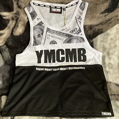 Ymcmb Tank Top Mens Vest Hip Hop Urban Designer Street Wear Top Official Dollar • £40