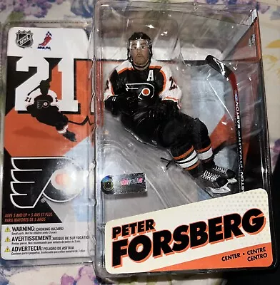 NHL Series 12 Peter Forsberg Action Figure Philadelphia Flyers #21 McFarlane NEW • $29.95