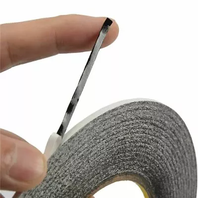 Double Sided Black Tape High Quality Adhesive Roll For IPhone IPad Repair - UK • £2.72