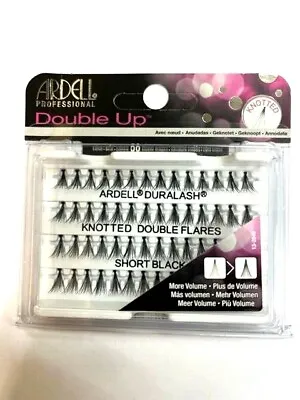 £4.15 • Buy Ardell Professional Double Up Individual Knotted Lashes Black-fast Uk Post!!!