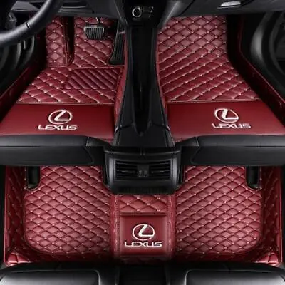 $78.59 • Buy For Lexus All Weather Car Floor Mats Carpets Argyle Easy Installation Luxury Mat