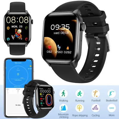 Smart Watch Women Men Fitness Tracker Heart Rate For IPhone Android Waterproof • $32.99