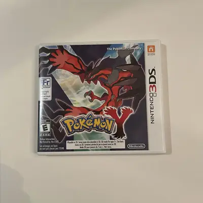 $36.98 • Buy Authentic + Tested Nintendo 3DS Pokemon Y Game With Manual, Case