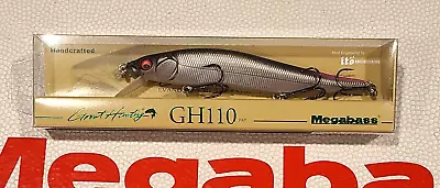 WOW! Megabass *New*  GREAT HUNTING GH110  FROZEN BLACK PT   FREE SHIPPING • $27.99
