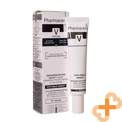 PHARMACERIS Repigmentation Night Cream 40 Ml Minimising Vitiligo Lesions • $19.94