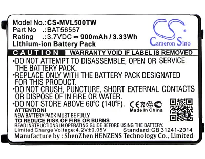 900mAh Battery For Motorola CLS1110CLS1114VL50CLS1100CLS1415;P/N:HCLE4159B • $13.04