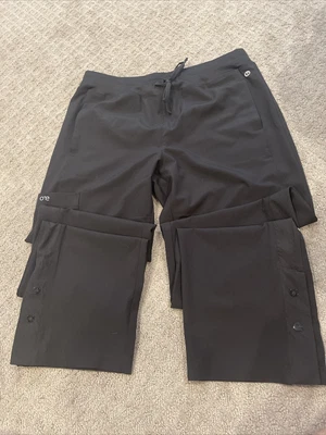 $15 • Buy Barco One Scrub Bottoms Women's 4 Pkt Track Pant - Black - Small
