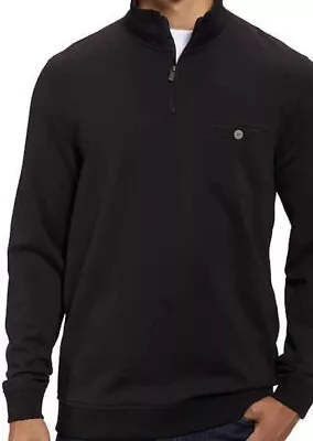 KIRKLAND Signature Men’s Quarter 1/4 Zip Pullover Sweater - Size M - (NWT) • $5.99