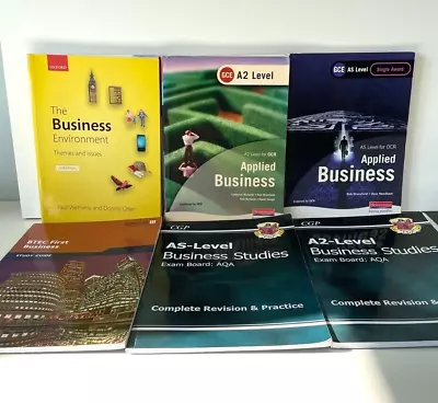 Business Studies 6-Bk Bundle : Business Environment-Applied Business-AS/A2 Level • £5.99