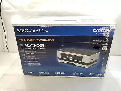 Brother MFC-J4510DW Wireless Inkjet Multifunction Printer Color New In Box #18 • $179.26