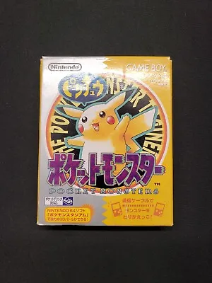 Boxed Japanese Pokemon Yellow Version Nintendo Game Boy Tested! Plays On US! 3 • $85