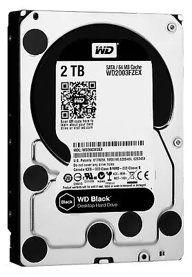 Western Digital Black 2TB 3.5  SATA 64MB Desktop Hard Drive [WD2003FZEX] • $237