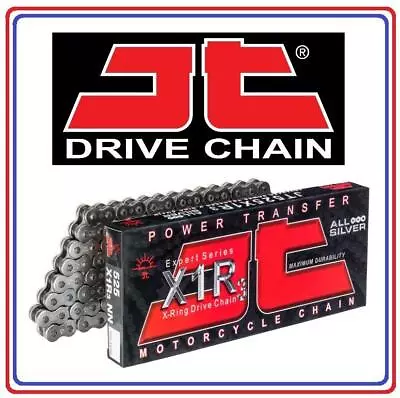 Honda XL1000 V Varadero 99-13 JT X1R Heavy Duty Silver X-Ring Chain 525x112 Link • $70.25