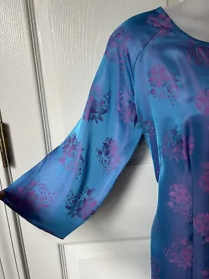 Vietnamese Ao Dai Cách Tân. Gấm 95% Mới Handmade In USA Free Shipping • $19.99