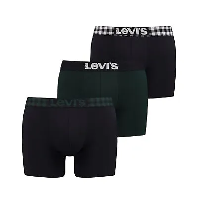 LEVI'S Men's Boxer Shorts Gift Box 3 Boxer 995046001 Green • £48.31