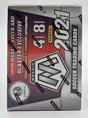 2021 Panini Mosaic Soccer Sealed Blaster Box #1 Q1524 • $1