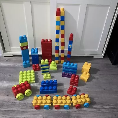 Mega Bloks Kids Used Lot Car And Many Other Pieces • $9.99