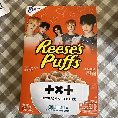 TXT TOMORROW X TOGETHER Reese’s Puffs Cereal Box GM General Mills Official • $20