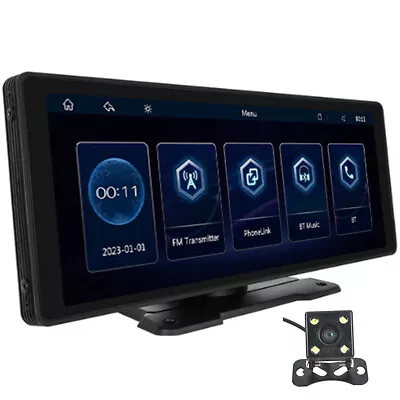 10.26in Car Monitor FM Radio Touch Screen Android Multimedia Player With Camera • $104.30