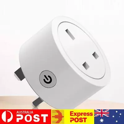 WiFi Smart Socket Work With Alexa Google Home UK Plug Smart Outlet Convenient • $19.59