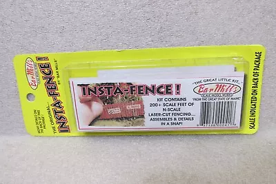 NEW N SCALE BAR MILLS INSTA-FENCE. 200+ FEET Of FENCING • $10