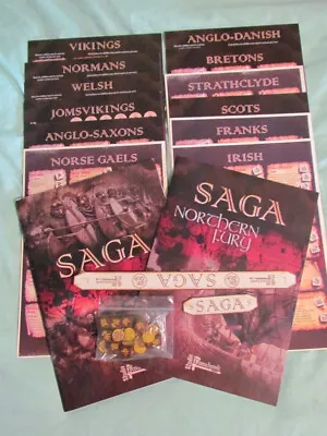 SAGA Wargames Rules And Northern Fury Lists • £19.99