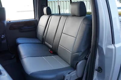 For Ford F-250 350 450 Iggee S.leather Custom Fit Rear Seat Covers • $199