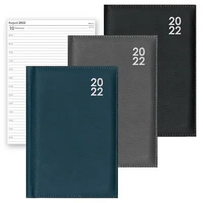 £2.95 • Buy 2022 Diary A4/A5 Page A Day / Week To View Padded Cover Office Year Planner UK