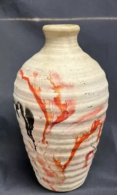 Vintage Nemadji Pottery 8” Tall Vase Pre Owned USA Made No Chips. • $13.99