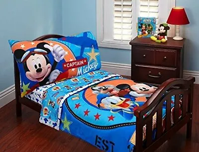 Disney Baby Mickey Mouse Toddler Bedding Set • $44.95