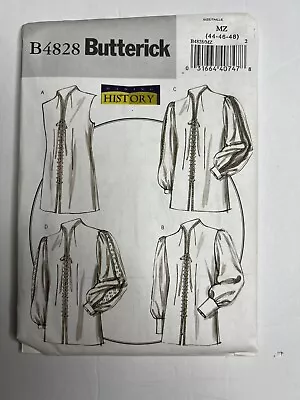 Butterick Pattern B4828 Men's Doublet Historical Costume Size 44-48 UC/FF • $12