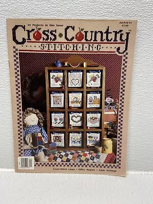 Vintage 1991 Cross Country Stitching Crafting Book • $5.75