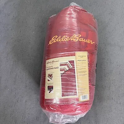 Eddie Bauer Rectangular Sleeping Bag / Comforter Adult 33x75 Inches • $25