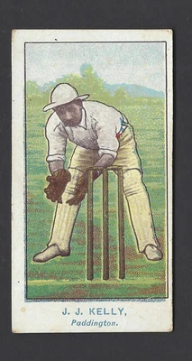 £27 • Buy Wills (aus) - Australian Club Cricketers (brown Frame) - J J Kelly, Paddington