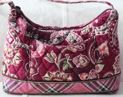 Vera Bradley Piccadilly Plum Shoulder Bag EUC • $12