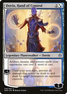 Dovin Hand Of Control [War Of The Spark] Magic MTG • $1.30