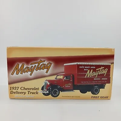 First Gear MAYTAG 1937 Chevrolet Delivery Truck 8th In Series Diecast Truck NIB • $29.99