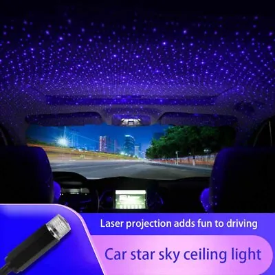 £5.28 • Buy Car Accessories Interior USB Atmosphere Star Sky Lamp Ambient Star Night Lights