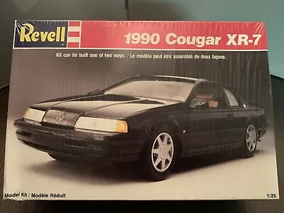 New Revell 1990 Mercury Cougar XR-7 Model Kit 1:25 Scale Plastic Factory Sealed • $22.95